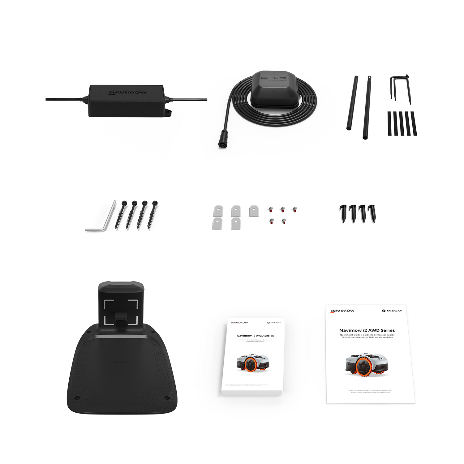 Navimow i210 AWD Robotic Lawn Mower for 1/4-Acre Lawns